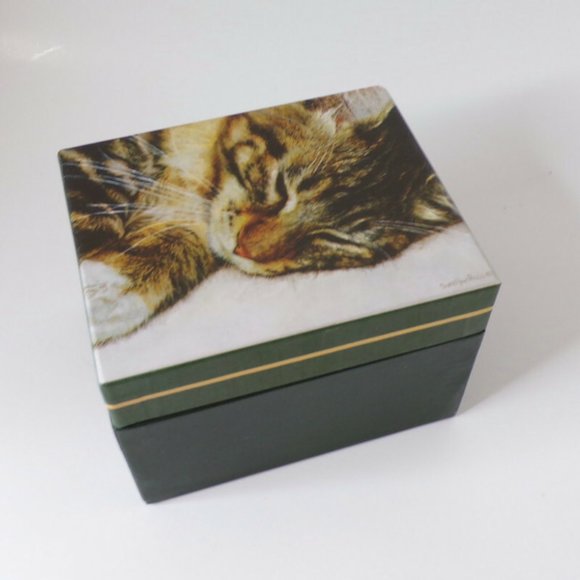 Cat's Cardboard Storage Boxes Set of Four Different Sizes    3260 - Picture 4 of 11